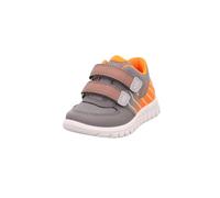 Superfit Boys' Sport7 Mini 1-006183 Trainers, Light Grey Orange 2500, 14 UK