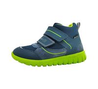 Superfit Boys SPORT7 MINI Leicht gefütterte Gore-Tex Sneaker, Blau/HELLGRÜN 8020