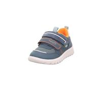 Superfit Boy's Sport7 Mini Sneaker, Blue Orange 8070, 9.5 UK Child