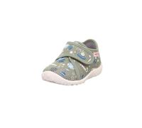 Superfit Boys' Spotty 1-009246 Slippers, Light Green Multicoloured 7540, 8 UK Child