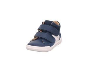 Superfit Boy's Superfree Sneaker, Blue White 8020, 7 UK Child