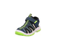 Superfit Boys' Tornado Light Sandals, Blue/yellow 8010, 9 UK Child