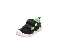 Superfit Boys' Trace Trainers, Black Light Green 0000, 8 UK Child