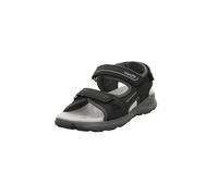 Superfit Criss Cross Sandal, Black, Light Grey 0010, 3 UK