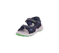 Superfit Criss Cross Sandal, Blue/Green 8000, 0.5 UK