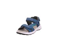Superfit Criss Cross Sandal, Blue Green 8030, 5 UK