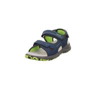 Superfit Criss Cross Sandal, Blue Green 8040, 0 UK