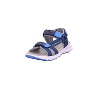 Superfit Criss Cross Sandal, Blue/Light Blue 8000, 6 UK