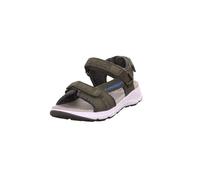 Superfit Criss Cross Sandal, Green Blue 7010, 3 UK
