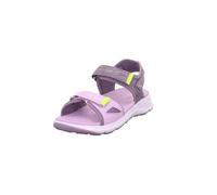 Superfit Criss Cross Sandals, Purple/Yellow 8500, 29 EU