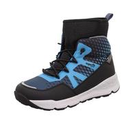 Superfit Free Ride Lightly Lined Gore-Tex Sneaker, Black Turquoise 0010, 7 UK
