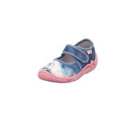 Superfit Girl's BELINDA Hausschuhe, BLAU/ROSA 8050