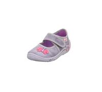 Superfit Girl's BELINDA Hausschuhe, HELLGRAU/PINK 0600