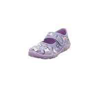 Superfit Girls Bonny Slipper, Blue Multi Coloured 8080, 4 UK
