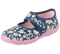 Superfit Girls Bonny Slippers, Blue 8108, 5 UK Child