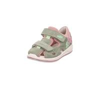 Superfit Girls' Boomerang Sandals, Light Green Pink 7500, 8 UK Child