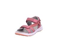 Superfit Girls Criss Cross Sandal, Pink Orange 5500, 2.5 UK