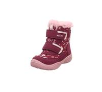 Superfit Girl's Crystal Warm Gefütterte Gore-tex Snow Boot, Red Pink 5000, 8 UK Child