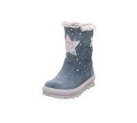 Superfit Girl's FLAVIA warm gefütterte Gore-Tex Stiefel, BLAU/SILBER 8010