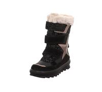 Superfit Girl's FLAVIA warm gefütterte Gore-Tex Stiefel, SCHWARZ/BEIGE 0000