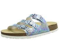 Superfit Boy's Girl's Footbed Mule Slippers, Blue 8010, 7 UK Child