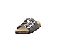 Superfit Girl's FUSSBETTPANTOFFEL Hausschuhe, SCHWARZ 0010