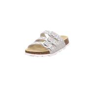 Superfit Girl's FUSSBETTPANTOFFEL Hausschuhe, SILBER/WEIß 9510