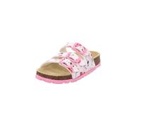 Superfit Girl's Fussbettpantoffel Mule, White Pink 1090, 5 UK