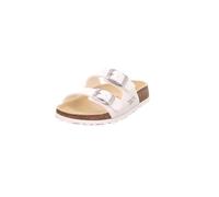 Superfit Girl's Fussbettpantoffel Slippers, White, 13.5 UK Child