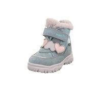 Superfit Girls' Husky+ Gore-Tex 1-006061 Snow Boots, Light green, light grey 7500, 11 UK Child