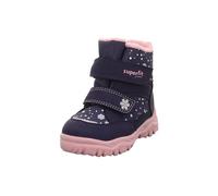 Superfit Girl's HUSKY1 warm gefütterte Gore-Tex Stiefel, BLAU/ROSA 8020