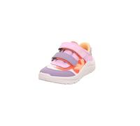 Superfit Girl's Kicks Sneaker, Purple Orange 8500, 2 UK