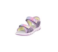 Superfit Girls Pebbles Sandal, Purple 8500, 3 UK Wide