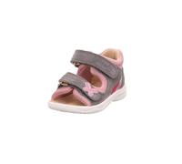 Superfit Girls' Polly Sandals, Grey Pink 2000, 21 EU
