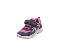 Superfit Girl's Rush Mädchen Leicht Gefütterte Sympatex Blau Sneaker, Blue Pink 8010, 6 UK