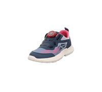 Superfit Girls Rush Sneaker, Blue Pink 8010, 0 UK Wide