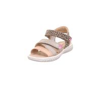 Superfit Girl's Sparkle Sandal, Beige Gold 4000