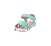 Superfit Girl's Sparkle Sandal, Light Green, Light Blue 7500, 2 UK
