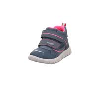 Superfit Girls Sport7 Mini First Walker Shoe, Blue Pink 8010, 4.5 UK Child Narrow