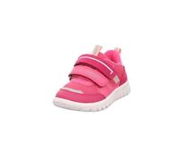 Superfit Girl's Sport7 Mini Sneaker, Pink Orange 5500, 13 UK Child