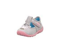 Superfit Girls Spotty Slippers, Grey 2030, 3.5 UK Child