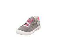 Superfit Girl's Tensy Sneaker, Light Grey 2500, 7.5 UK Child