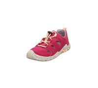 Superfit Girls' Trace Trainers, Red Orange 5000, 2.5 UK