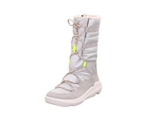 Superfit Girl's TWILIGHT warm gefütterte Gore-Tex Stiefel, HELLGRAU/GELB 2500