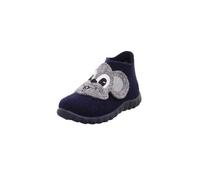 Superfit Happy, Boy's Hi-Top Slippers, Blue (Ocean Kombi 81), 4 Child UK (19 EU)
