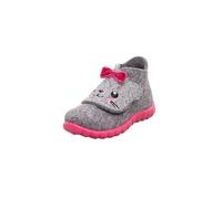Superfit HAPPY, Girls’ Hi-Top Slippers, Grey (LIGHT GREY 25), 8 Child UK (25 EU)