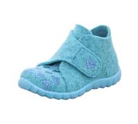 Superfit Happy Wool Felt Slippers, Turquoise 8400, 23 EU