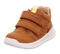 Superfit Boys Breeze Sneaker, Braun/Gelb 3020