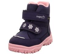 Superfit Girl's HUSKY1 warm gefütterte Gore-Tex Stiefel, BLAU/ROSA 8030
