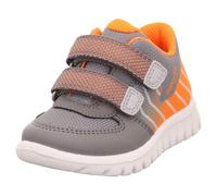 Superfit Sport7 Mini Trainers, Light Grey/Orange 2500, 25 EU